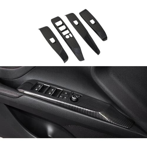 Lsrtw2017 Abs Car Window control Panel trims for toyota camry 2019 2020 2018 70 v70 xv70 trd accessories sport edition