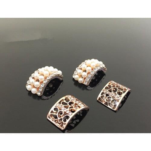 BT317 5pcs fashion diamond rhinestone flatback craft buttons