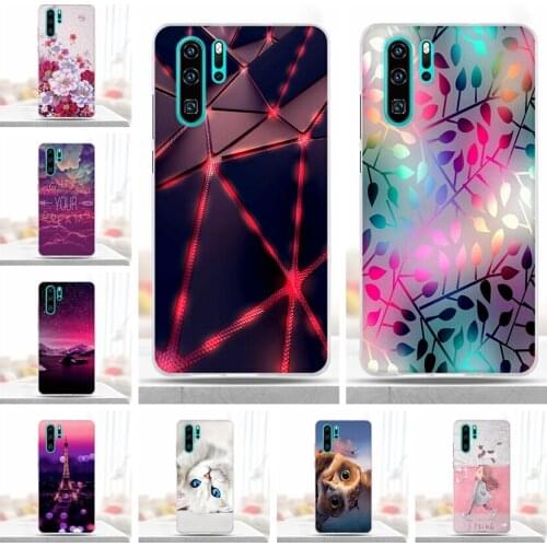 For Fundas Huawei P30 Pro Case Cover For Huawei P30 Pro Case Silicone 3d Cute Soft TPU Cover for Coque Huawei P30 Pro Case Capa