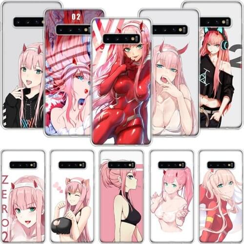 Zero Two Darling In The Franxx 002 Phone Case For Samsung Galaxy A51 A71 A70 A50 A40 A30 A20E A10 A01 A21 A41 A20S A6 A7 A8 A9 C