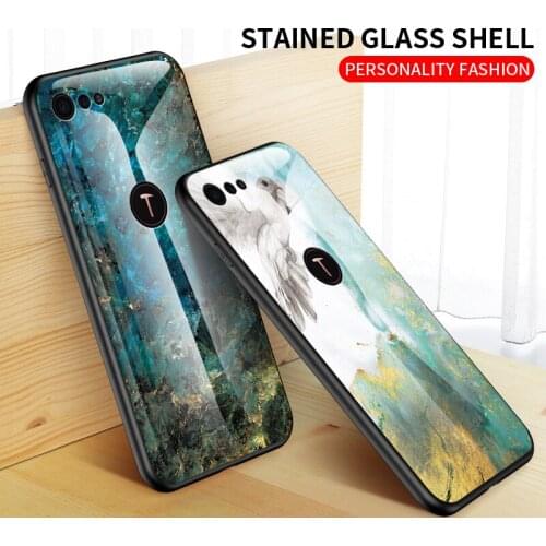 For Smartisan NUT PRO2 PRO3 Deluxe marble toughened glass mobile phone case For Cover Protective Shell Fundas NutPro3 Case