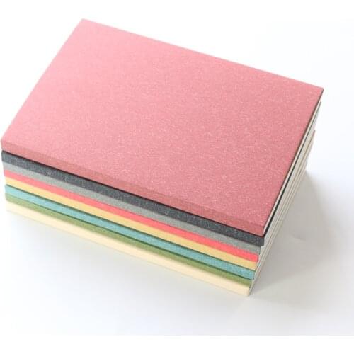 Domikee classic rainbow office school hardcover craft composition notebooks with grid inner papers stationery supplies A5