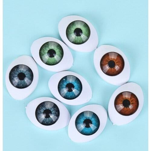 16x23MM acrylic eyes have different colors, the best selling simulation doll DIY accessories for children to do it yourself 10pc