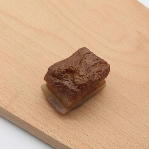 Fake Food Creative Braised Pork Meat Toys Play Toys Braised Pork Model Creative Kid Toys