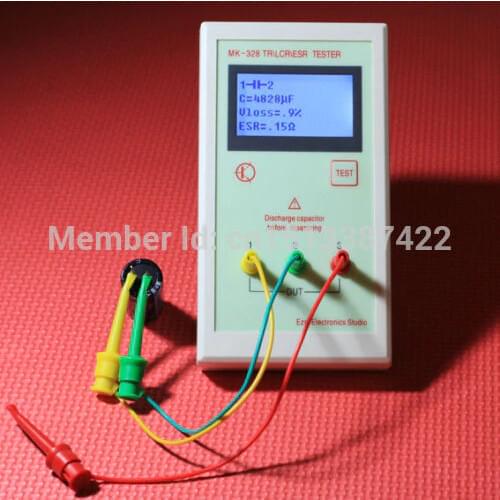 MK-328 TR LCR ESR Tester transistor inductance capacitance resistance ESR meter