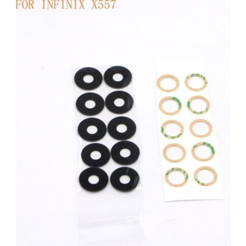 Wholesale 50pcs For INFINIX S5 S5 Lite Smart 4 X556 X557 X5515 Camera Glass Lens Cover With Adensive