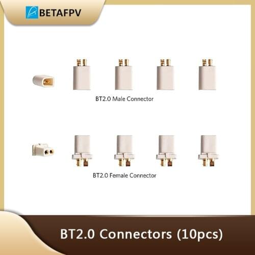 BETAFPV BT2.0 Connectors (10pcs) Female and Male Connector for BT2.0 Charging Battery In Stock