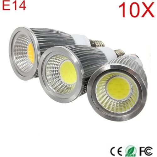 10pcs Super Bright E14 Bulbs Light Led Bulb Warm/Cold White AC85-265V 9W 12W 15W E14 COB LED lamp light E14 led Spotlight