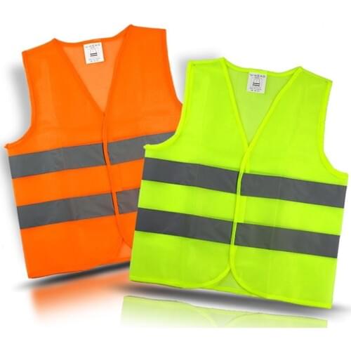 Reflective Vest Hi Viz Working Waistcoat High Visibility Coat for Men Camping Running Cycling Walking Etc. Warning Safety Jacket