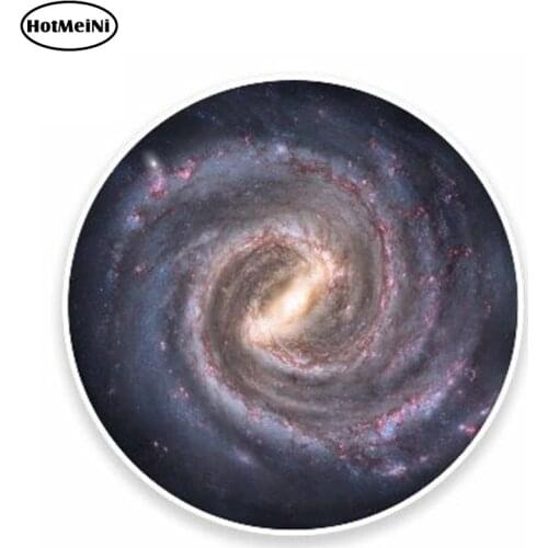 HotMeiNi 13cm x 13cm Milky Way Solar System Space Galaxy Vinyl Sticker Car Motorcycle Decal Graphic Waterproof Car Stickers