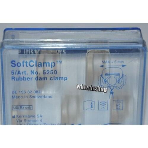 High Quality Dental Kerr Soft Clamp Universal Rubber Dam Sundries Molar Teeth Polymer