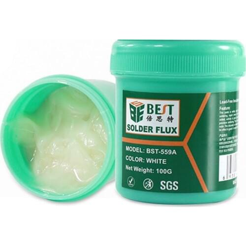 100g Lead-Free Soldering Paste Insulation Halogen free Tin Soldering Welding Flux for SMT BGA SMD PGA Soldering Welding Repair