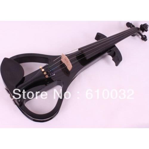 4 strings new 4/4 Electric Violin Silent Pickup Fine tone parts include New Golden Color #5-22 red color