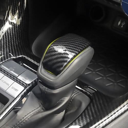 For Toyota RAV4 2020 2021 Interior Accessories Car Gear Shift Knob Head Protection Cover Shell Trim Stickers Modification Parts