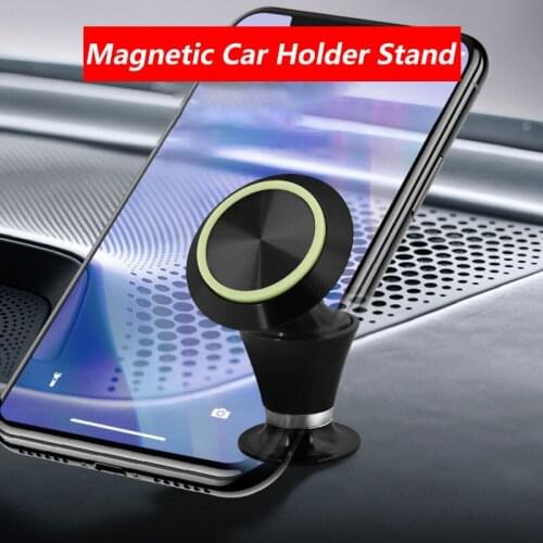 2 IN 1 Magnetic Car Phone Holder Stand 360 Rotatable Air Outlet GPS In Car Navigation Phone Stand Holder Universal Support Mount