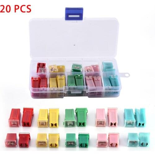 Automotive Car Fuse Assorted Kit Mini Fuse Link Jcase FMX PAL Cartridge Fuse for Auto 20A 30A 40A 50A 60A DC 12-32V