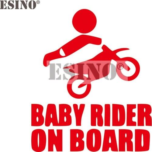 Car Styling Fashion Style PVC 3D Carving Decoration Car Accessory Baby Rider On Board Creative Stickers Car Whole Body Decal