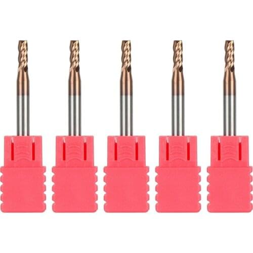 JFBL Hot 5PCS 3mm Solid Carbide Endmills Endmill D3X8XD4X50L 4Flute Side Milling Slotting Profiling Face Mill Standard Length