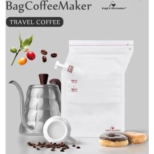 Coffee Paper Bubble Bag Portable Coffee Instant Drink Packaging Coffee Powder Packaging Bag Filter Bag