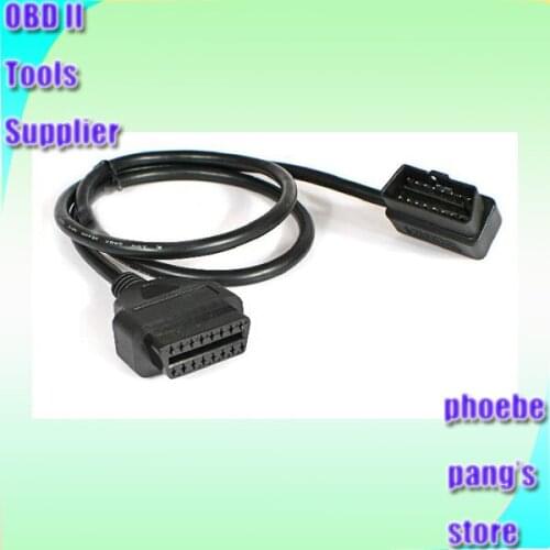 L Elbow Right Angle Corner Obd Cable 2 16 Needle Pin Elm327 Tools Extension Cable