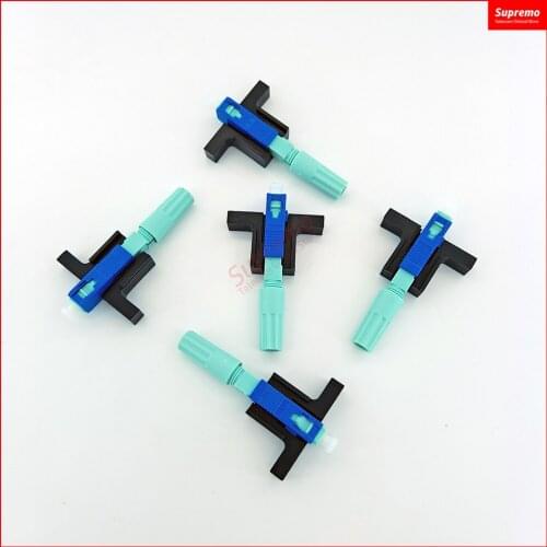 New Model 58MM SC UPC Fast Connector Single-Mode Connector FTTH Tool Cold Connector Tool Fiber Optic Fast Connnector