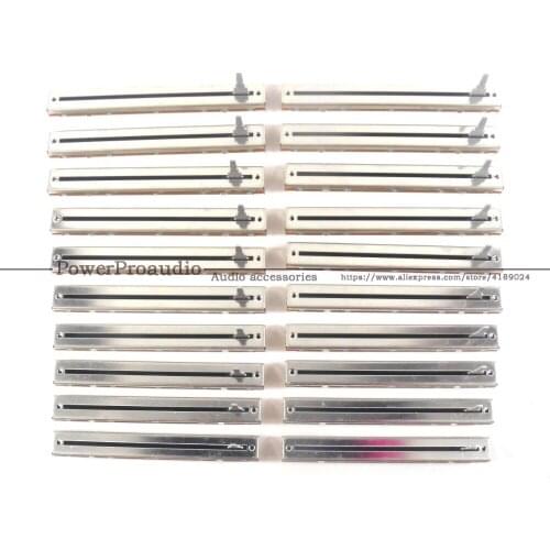 New update 20 PCS PITCH SLIDER / FADER X DCV1013 For Pioneer CDJ1000 MK2 & MK3 CDJ2000 NEW CDJ 1000 2000 without Dust strip ALPS