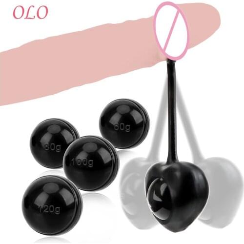 OLO Penis Weight Strength Training Balls Sex Toy for Men Cock Ring Lasting Enhance Male Glans Penis Exercise Penis Dumbbell