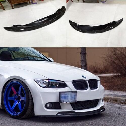 1 Set Carbon Fiber Front Lip For BMW M3 E90 E92 06'-12' Cars