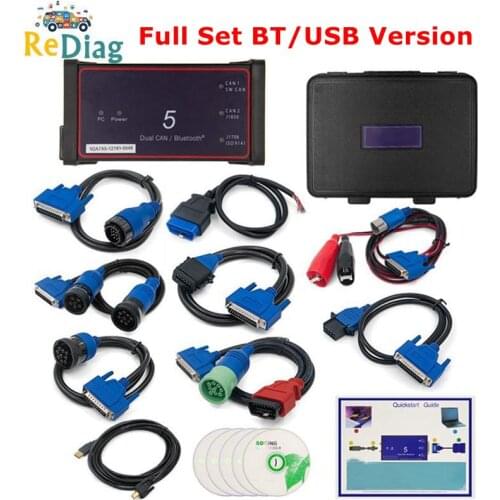 Professional DPA 5 Dearborn Protocol Adapter 5 Full Adapters DPA5 Heavy Duty Truck Scanner Without&With Bluetooth PCB Board