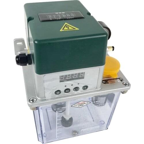 2L Lubricant Pump Automatic Digital Numerical Control Lubricating Oil Pump CNC Electromagnetic Lubrication Pump Lubricator