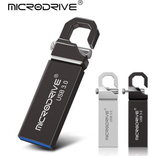 High speed USB 3.0 flash drive 32GB 16GB pen drive 8GB 4GB memory stick 128GB 64GB pendrive metal flash disk keychain