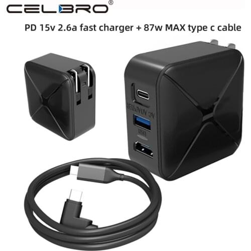 3 In 1 AC Power Charger Dock for Nintendo Switch Game Console Charger USB 3.0 Type C Usb-c Converter EU US UK Plug for NS Switch