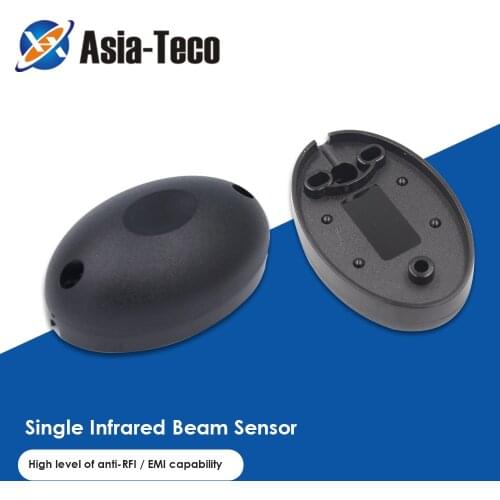 1pair 20m Single Beam Alarm Photoelectric Infrared Detector Security System Door Safety Infrared Photocells Home Safety NO & NC