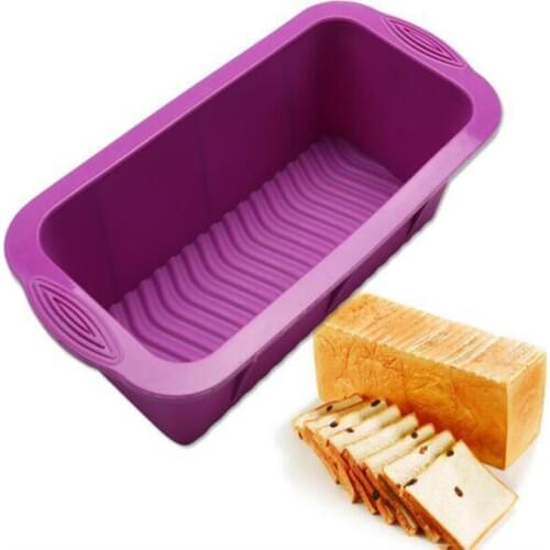 1PCS Silicone Toast Rectangular Box Loaf Cake Baking DIY Tools Cake Mold Baking Tools