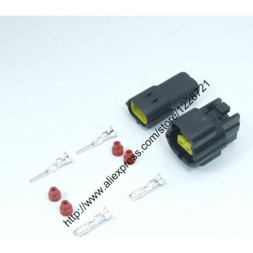 10Sets 2Pin Way Female&male Sealed Sensor Connector (SSC) Waterproof Electrical Wire Cable Connector Plug