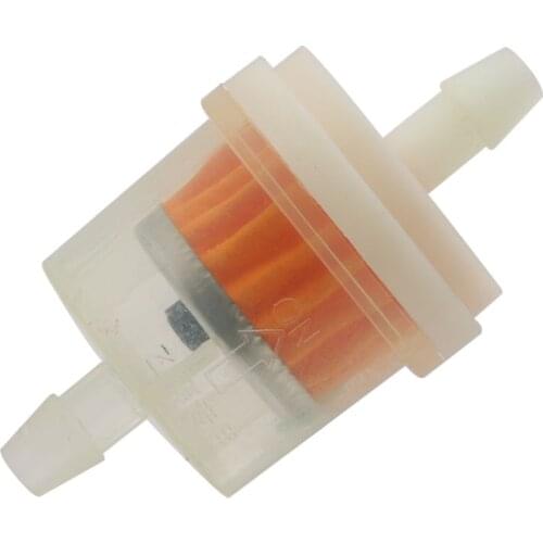 10Pcs 4/25'' 4mm Hose Motorcycle Scooter Gasoline Filter Clear Inline Gas Fuel hot #1