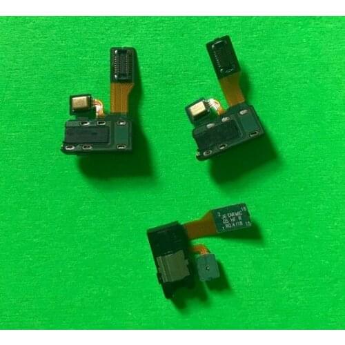 10pcs Earphone Audio Jack Headphone Socket Headset Port Flex Cable + Microphone For Samsung Galaxy J6 2018 J600F A6 2018 A600