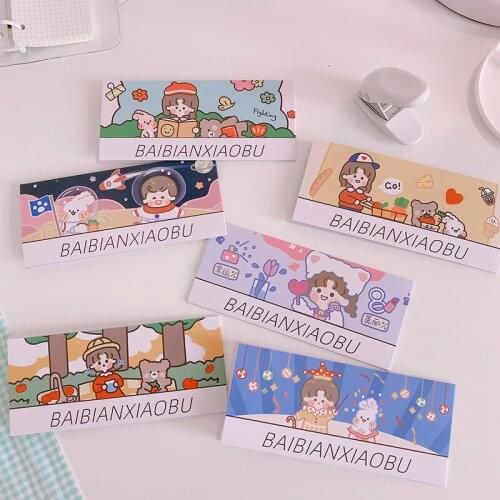 24pcs/set Personality girl Stationery Stickers Kawaii Diary Handmade Adhesive Paper Flake Sticker Scrapbooking Stationery