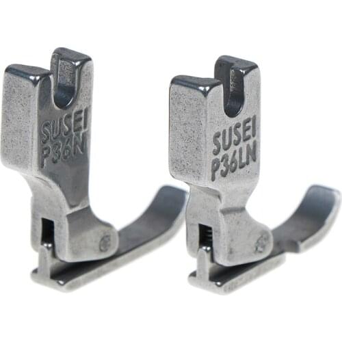 36LN / P36N Presser Foot Industrial Sewing Machine Flatcar Unilateral Presser Foot Steel-Sided Zipper Foot Brand new