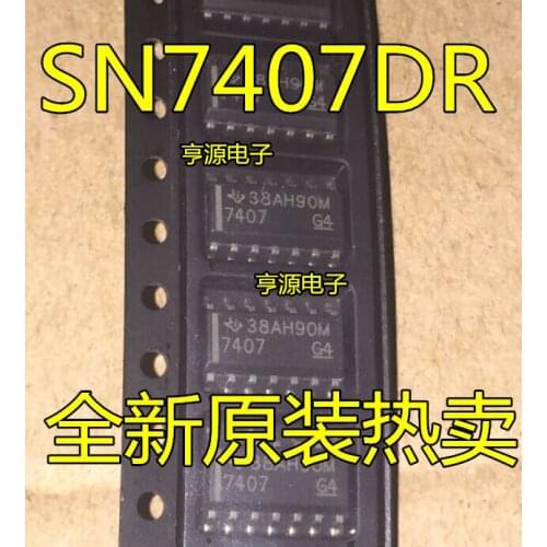 5pcs 7407 SN7407DR SN7407 SOP-14