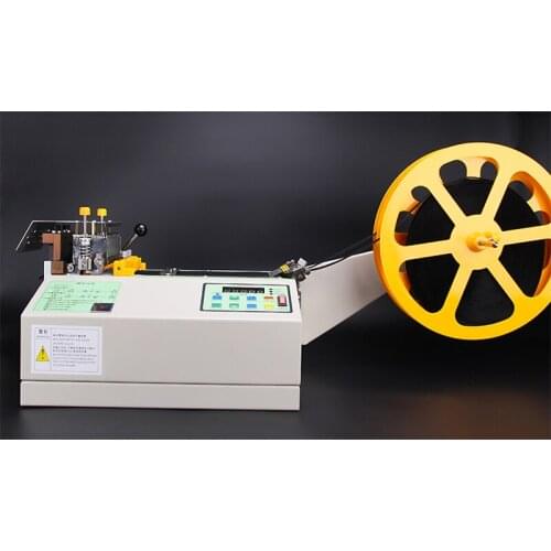 986T automatic cold Cloth belt cutting machine, Non-woven cloth, ear band, magic adhesive tape webbing elastic belt cutting