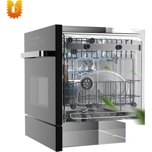 Home use automatic built-in dish washing machine 8 sets tabletop dish cleaning machine