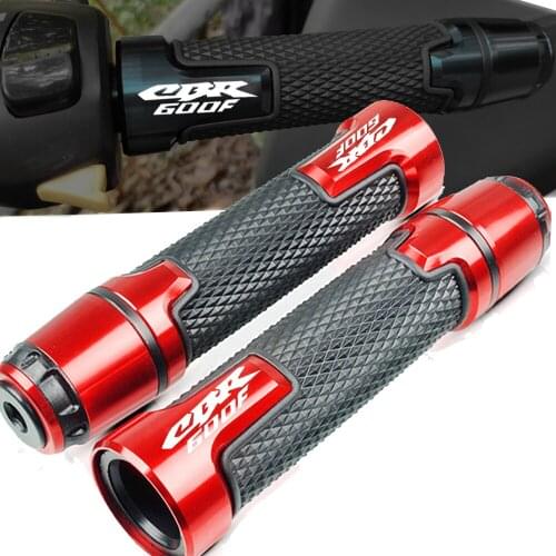 For HONDA CBR600F CBR 600 F 1991-2007 Precision CNC machined Accessories 7/8''22MM Motorcycle Handle Grips Racing Handlebar