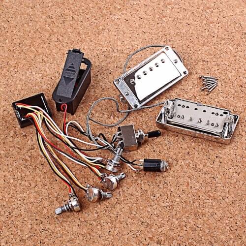 Active Pickup Humbucker & Electronic Circuit Battery Box Set for Guitars Part
