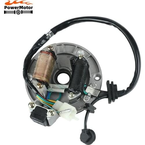 Motorcycle AC Ignition Magneto stator Coil For Lifan LF 50cc 110cc 125cc Horizontal Kick Starter Engines Dirt Pit Bike