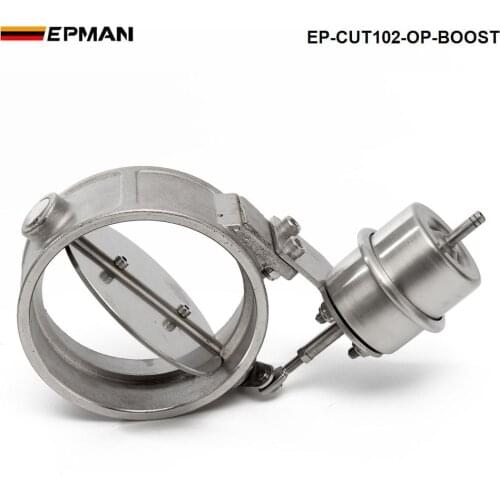 NEW Boost Activated Exhaust Cutout / Dump 102MM Open Style Pressure: about 1 BAR For VW Golf 4 EP-CUT102-OP-BOOST