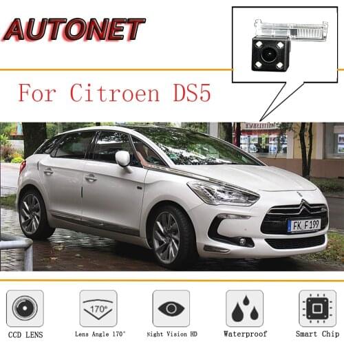 AUTONET rear view camera for Citroen ds 5 DS5 2011~2018 Night Vision CCD Parking Camera