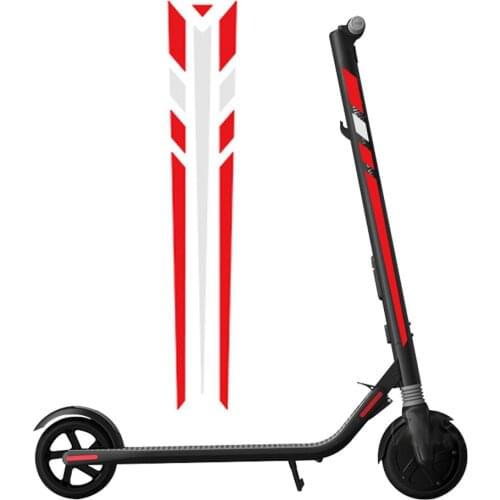 Scooter Reflective Sticker for Ninebot Segway ES1 ES2 ES3 ES4 Electric Scooter Night Safety Warning Strip Decals Light Reflector