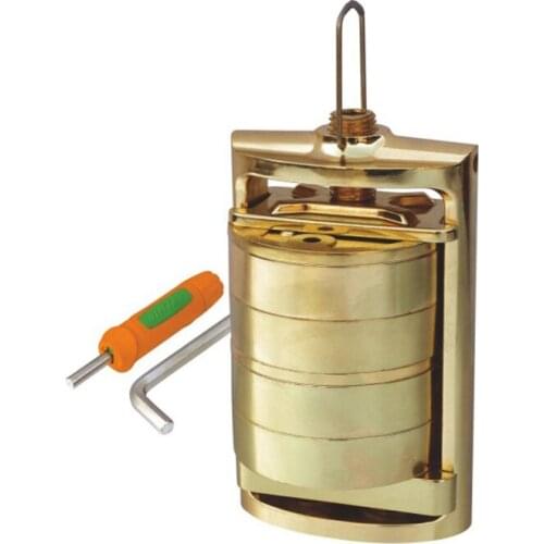 Dental Instrument Dental Brass Press Clamp Two Layer Compressor Denture Flask Mold Frame with Two Flasks