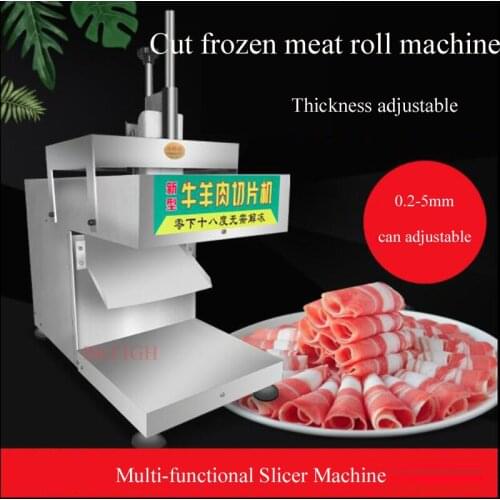 Trade Guarantee Lamb Roll Machine And Mutton Slicer Automatic Lamb Roll Machine And Mutton Roll Slicer For Sale
